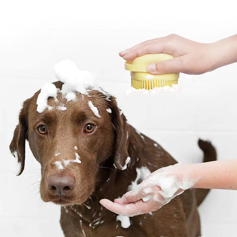 Pet Bath Soft Brush